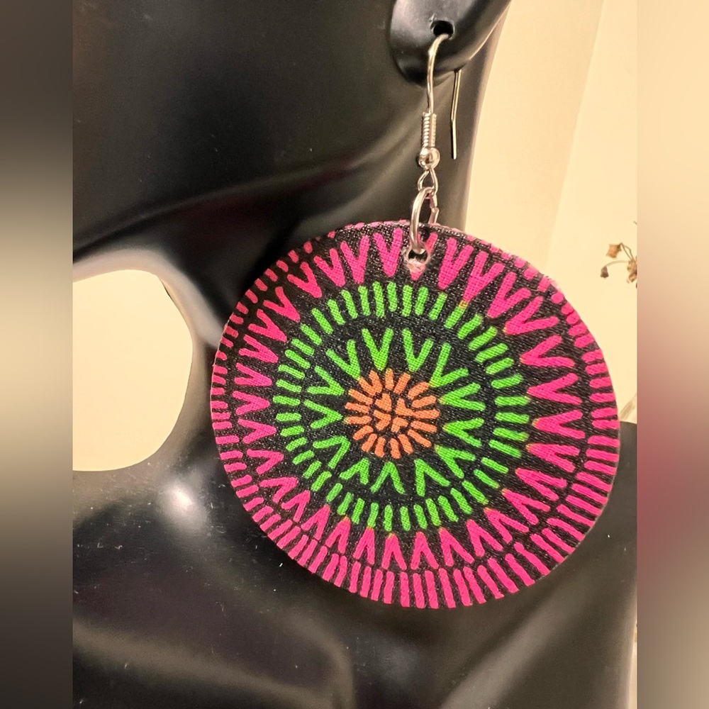 Large Bold Statement Earrings - image 1